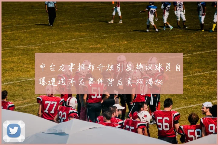 申台龙掌掴郑升炫引发热议球员自曝遭遇耳光事件背后真相揭秘